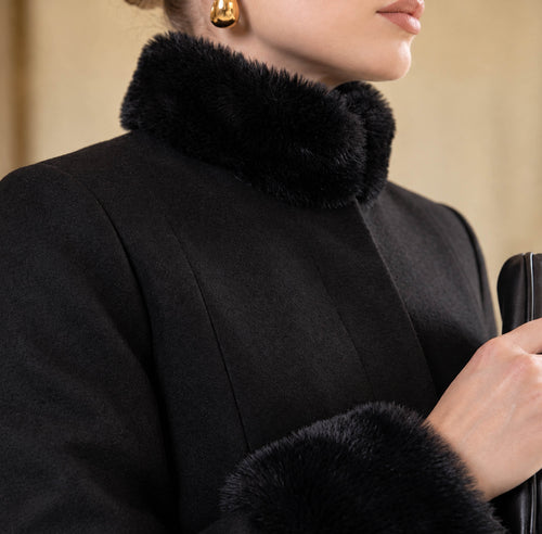 Luxe Fur Coat by Zelvior - view 2