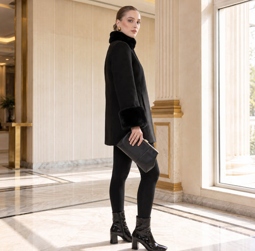 Luxe Fur Coat by Zelvior