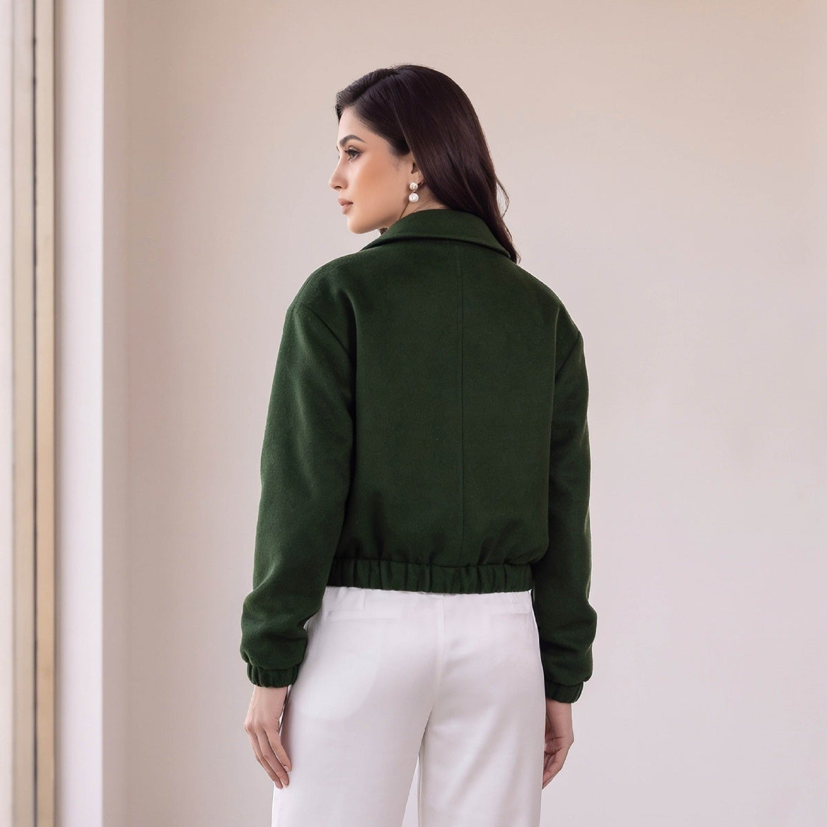Regent Green Structured Jacket