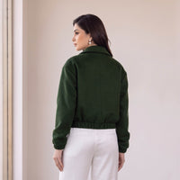 Regent Green Structured Jacket thumbnail 4