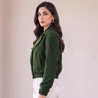 Regent Green Structured Jacket thumbnail 2